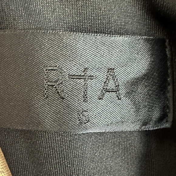 RtA Sequin and velvet long sleeve dress. - Picture 11 of 16